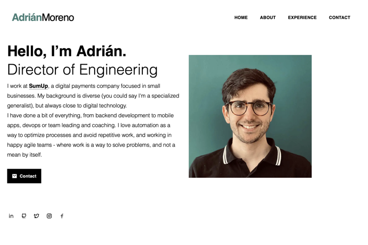 Adritian Free Hugo Theme