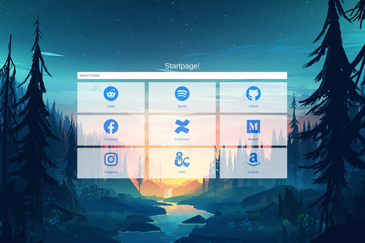 Bootstrap-BP-Startpage