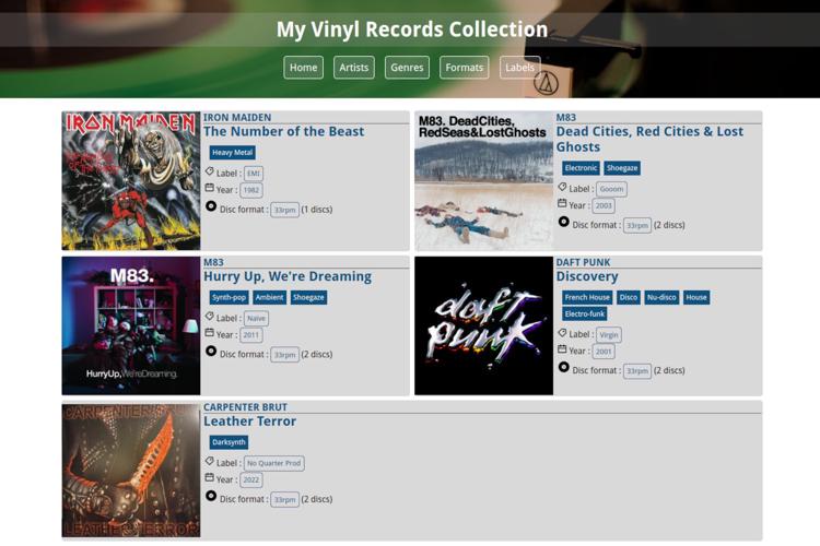 Vinyl Records Collection